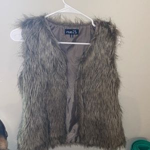 Rue 21 furry sweater